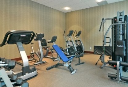 Gym at the Emerald Stone Condos