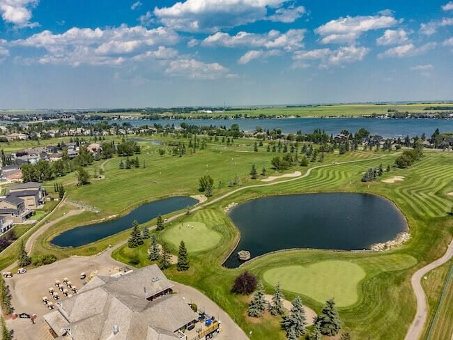 Lakeside Golf Club in Chestermere, Alberta, Canada