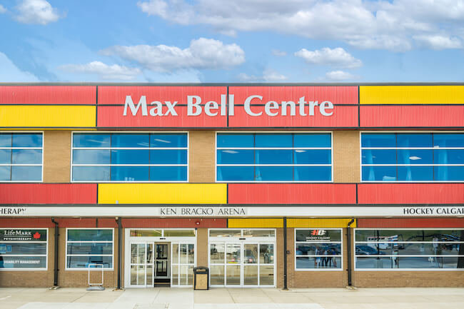 Max Bell Centre in Albert Park Radison Heights Community of East Calgary, Alberta, Canada