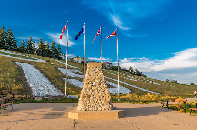 Signal Hill in West Calgary, Alberta, Canada